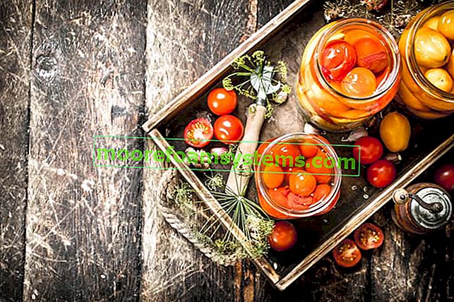 Conserves de tomates cerises - voir les meilleures recettes de conserves pour l'hiver