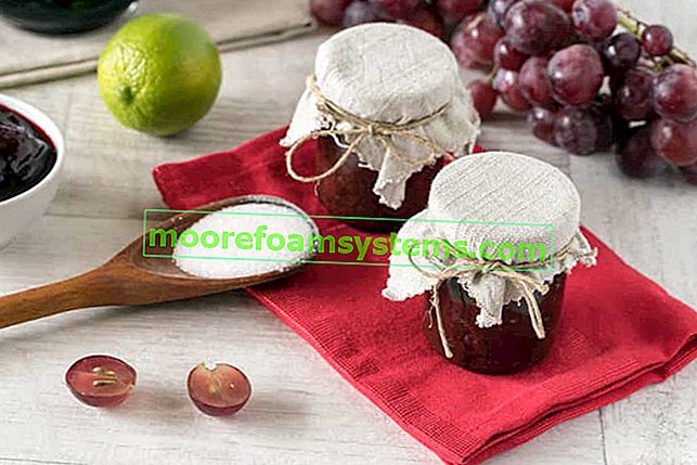 Grape jam - podrobný recept na hroznový džem