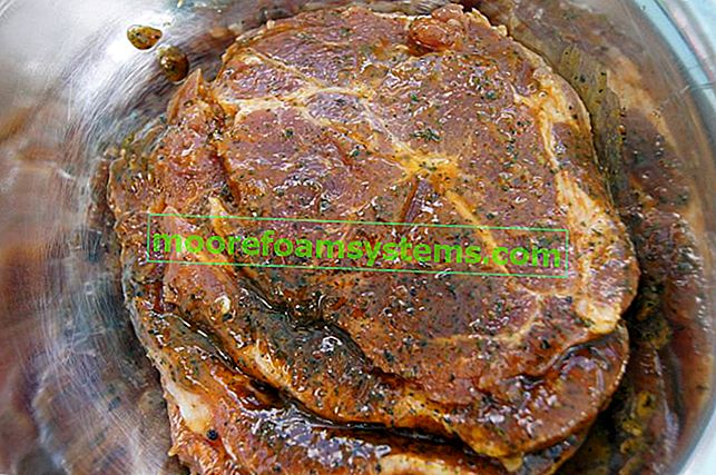 Cou de porc mariné pour barbecue et marinade de cou et recettes
